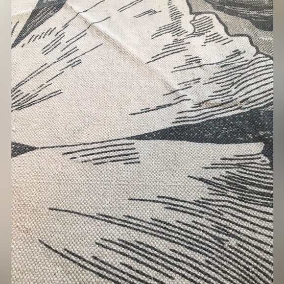 Urban Outfitters Floral Rug - Picture 5 of 8